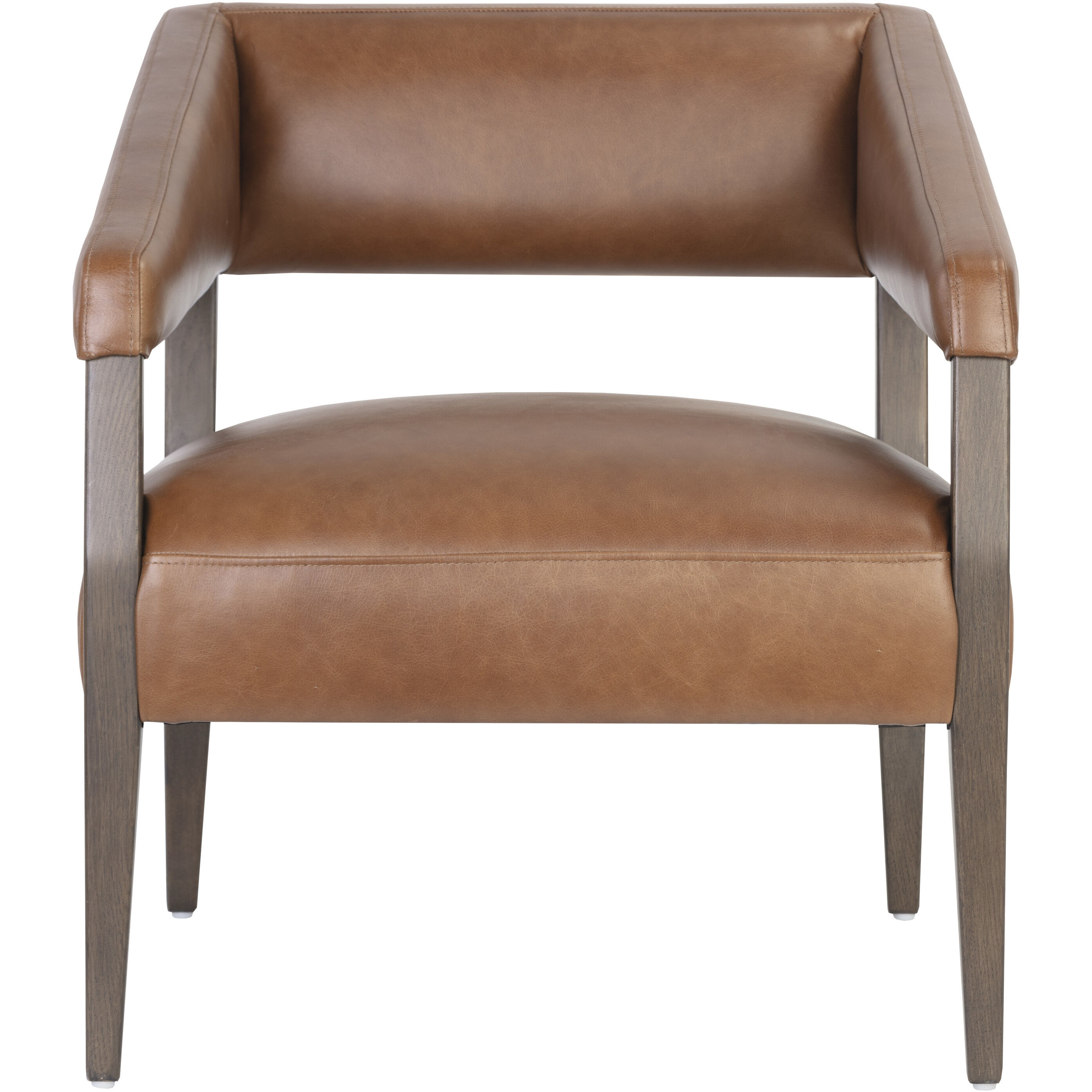 Carlyle Shalimar Tobacco Leather Lounge Chair